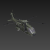 运输直升机-飞机-军事飞机-VR/AR模型-3D城