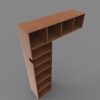 bookrack-建筑-家具-工业CAD模型-3D城