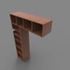 bookrack-建筑-家具-工业CAD模型-3D城