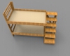 BunkBed-建筑-家具-工业CAD模型-3D城