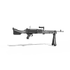 机枪-军事-枪炮-VR/AR模型-3D城