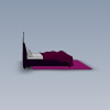 bed-建筑-家具-工业CAD模型-3D城