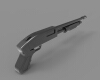 mossberg-500-tactical-军事-武器-工业CAD模型-3D城