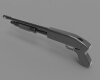 mossberg-500-tactical-军事-武器-工业CAD模型-3D城