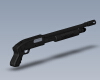 mossberg-500-tactical-军事-武器-工业CAD模型-3D城