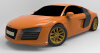 audi-r8-汽车-suv-工业CAD模型-3D城
