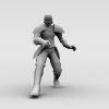 角色-角色人体-角色-VR/AR模型-3D城