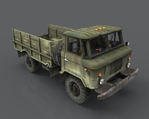 俄罗斯 Gaz-66 越野卡车