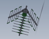 TV antenna-建筑-其它-工业CAD模型-3D城
