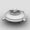 UFO-科技-航天卫星-VR/AR模型-3D城
