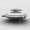 UFO-科技-航天卫星-VR/AR模型-3D城