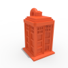 70357dp 小楼房吊坠-小工具-3D打印模型-3D城