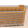 雨棚-建筑-基础设施-VR/AR模型-3D城