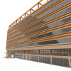 雨棚-建筑-基础设施-VR/AR模型-3D城