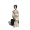 贵妇-角色人体-角色-VR/AR模型-3D城