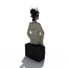 贵妇-角色人体-角色-VR/AR模型-3D城