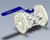 vet-valvula-de-esfera-tripartida-flange-classe-工业设备-零部件-工业CAD模型-3D城