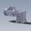 MOTOR+ GEARBOX-工业设备-机器设备-工业CAD模型-3D城