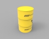 tambor-aco-200l-steel-drum-55gal-lixo-nuclear-工业设备-其它-工业CAD模型-3D城