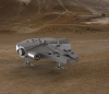 Millennium Falcon Star Wars 3d puzzle sheetmetal spaceship metalcraftdesign-文体生活-玩具-工业CAD模型-3D城