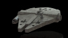 Millennium Falcon Star Wars 3d puzzle sheetmetal spaceship metalcraftdesign-文体生活-玩具-工业CAD模型-3D城