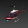Bell206-飞机-其它-VR/AR模型-3D城