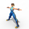 春丽-角色人体-角色-VR/AR模型-3D城