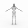 女人-角色人体-女人-VR/AR模型-3D城