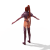 女人-角色人体-女人-VR/AR模型-3D城