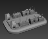 气垫船-船舶-货船-VR/AR模型-3D城