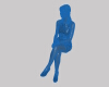 mulher-sentada-seated-woman-文体生活-其它-工业CAD模型-3D城