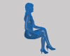 mulher-sentada-seated-woman-文体生活-其它-工业CAD模型-3D城