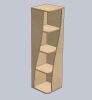 twisted-book-shelf-建筑-家具-工业CAD模型-3D城