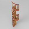 spiral-stair-case-建筑-家具-工业CAD模型-3D城