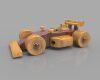 racer-car-wooden-toy-文体生活-玩具-工业CAD模型-3D城
