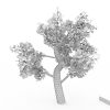 粉红色树-动植物-植物-VR/AR模型-3D城