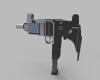 uzi-sub-machine-gun-9mm-军事-枪炮-工业CAD模型-3D城