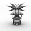 六翼王座-角色人体-角色-VR/AR模型-3D城