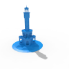 钟楼伊兹密尔-艺术-3D打印模型-3D城