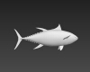 黄鳍金枪鱼-动植物-鱼类-VR/AR模型-3D城