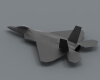 F22 fighter-军事-战机-工业CAD模型-3D城