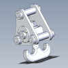 Crane Hook-工业设备-零部件-工业CAD模型-3D城