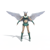 女人-角色人体-角色-VR/AR模型-3D城