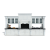 欧式厨柜-家居-柜子-VR/AR模型-3D城