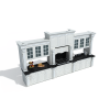 欧式厨柜-家居-柜子-VR/AR模型-3D城