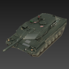 波兰豹2坦克-军事-其它-VR/AR模型-3D城