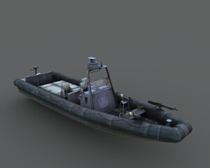 军用巡逻艇