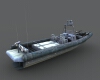 军用巡逻艇-船舶-军事船舶-VR/AR模型-3D城