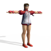 男人-角色人体-角色-VR/AR模型-3D城