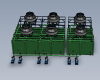 cooling-tower-建筑-厂房-工业CAD模型-3D城